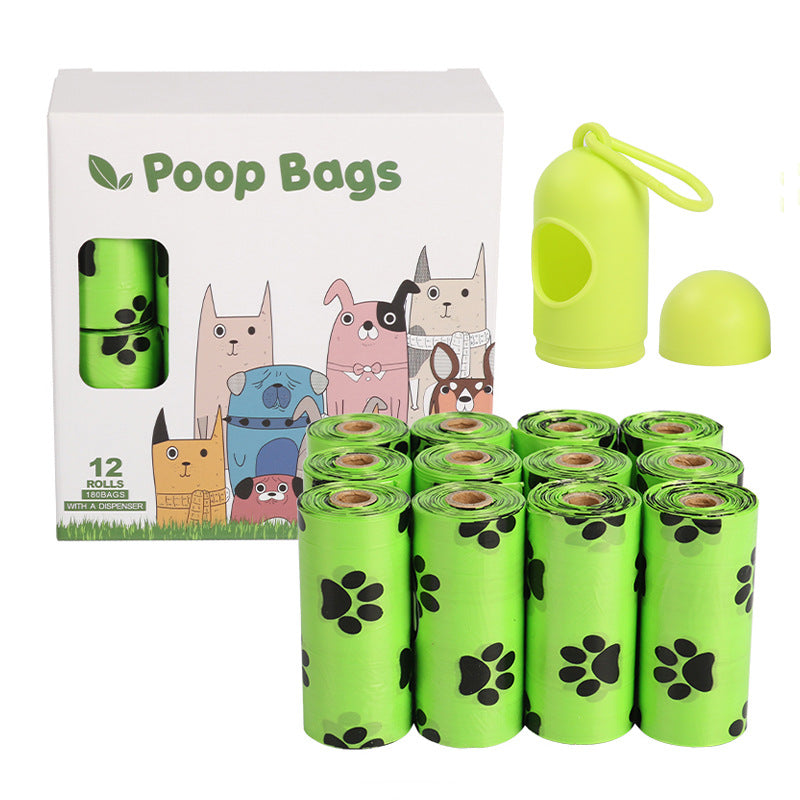 Dog Poop Bag with print