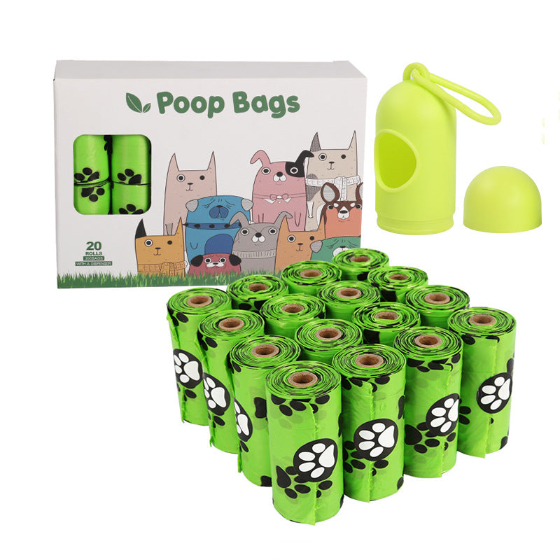 Dog Poop Bag with print