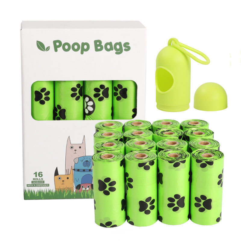 Dog Poop Bag with print