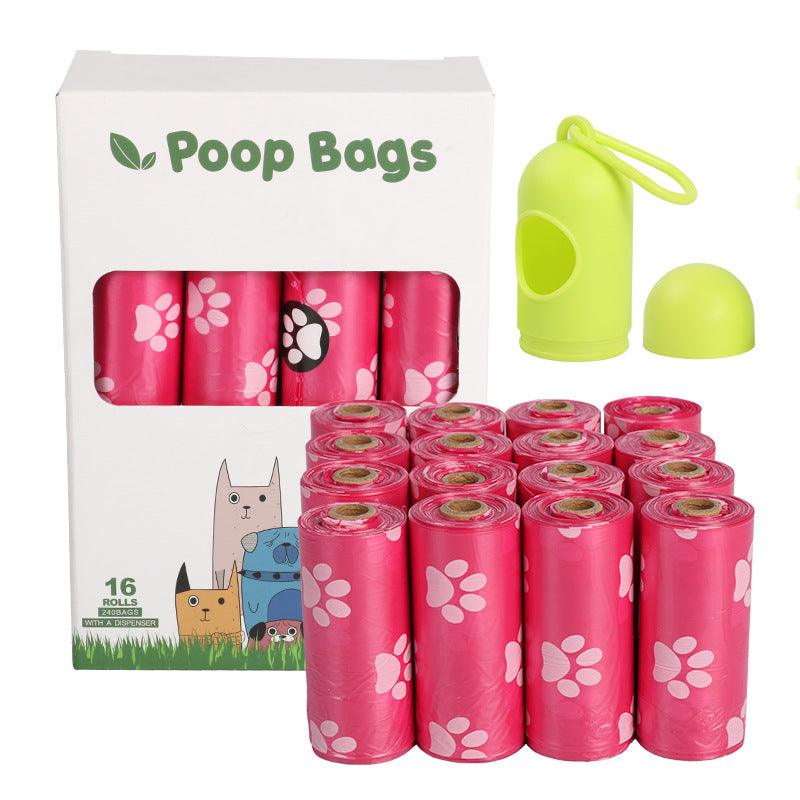 Dog Poop Bag with print